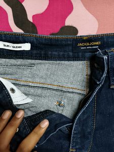 Dark Blue Denim Jeans