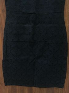 Jealous 21 Black Embroidered Dress
