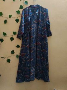 Blue Multicolor Shrug