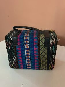 Box shaped Pattern Handbag