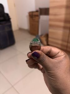 Imitation Emerald Ring For Sale