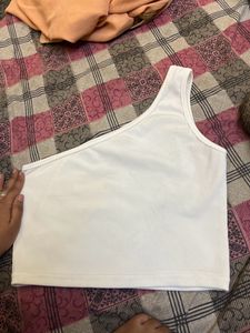 Urbanic One Shoulder Crop Top