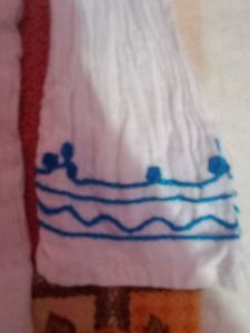 Off White Short Kurti