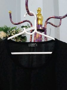 Black Cotton Top