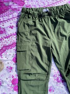 Olive Green Cargo Pants