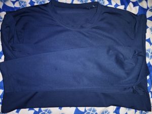 Navy Blue T Shirt Likely New