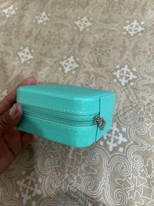 Teal Jewelry Travel Case