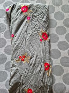 Grey Work Wear Gown