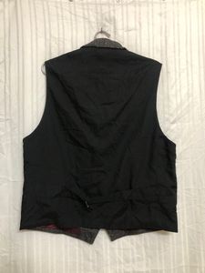 John Varvatos U.S.A Black Waistcoat