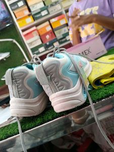 Stylish Aqua Sneakers