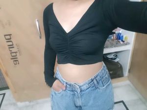 Black Crop Top