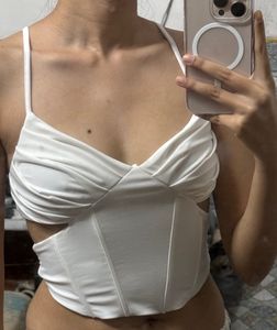 Cut Out Corset Top