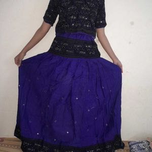 Ethnic Skirt & Top Set