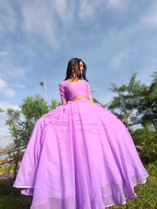 ✨Dreamy Lavender Lehenga Choli✨