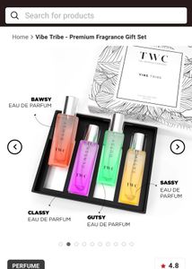 TWC Vibe Tribe Permium Fragrance Gift Set