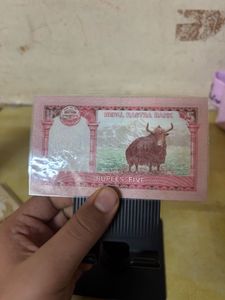 Nepalese 5 Rupee Banknote
