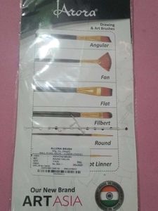 Arora Professional Artist Brush Set - 7 Pieces