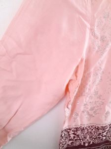 Pink Patterned Dress