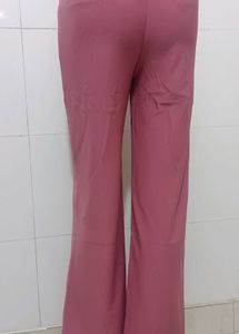 Pink Straight Pants