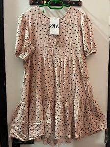 Zara Polka Dot Mini Dress
