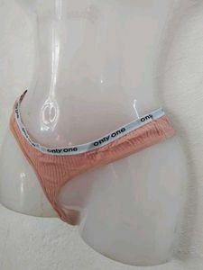 Peach Thong Panties