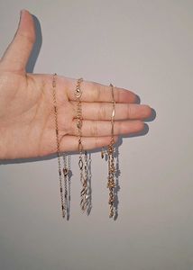 3 Combo Anklets / Bracelet