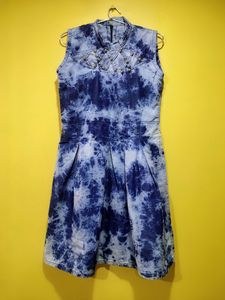 Women Fit and Flare Short One Piece