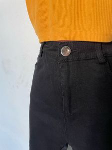 Black Bootcut Jeans