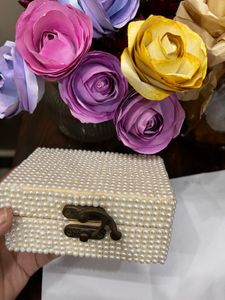 Pearl Embellished Box