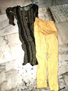 Vintage Dress with Pants