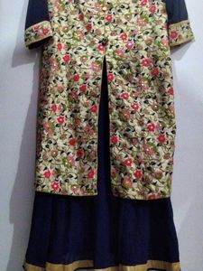 Floral Embroidered Kurta Set