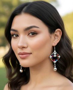 Fashionable Beaded Earrings