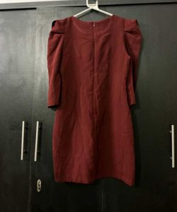 Vintage Maroon Dress