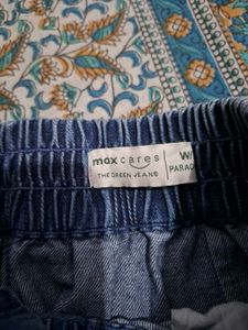 Denim Parachute pants