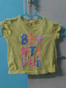 12 Months Romper With T Shirt