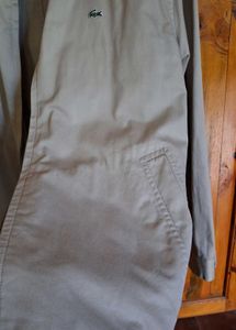 Lacoste Beige Harrington Jacket