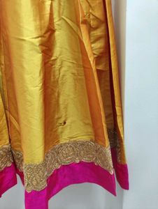 Elegant Gold Ethnic Gown