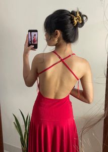 Zara Backless Dress