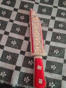 Serwani With Khanger And Mala Only One Time Wear