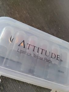 Multicolored Attitude Lipstick Tester Pack