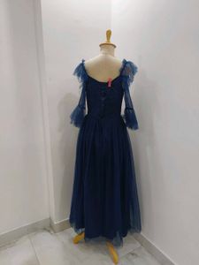 Navy Blue Maxi Dress