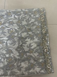 Silver Embroidery Kurta
