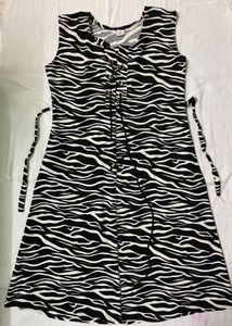 Zebra Print Dress