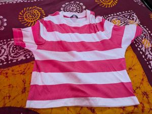 Striped Pink T-Shirt