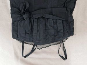 Black Fancy Tube Top