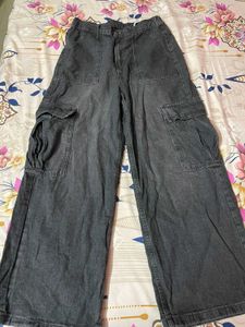 Stylish Gray Cargo Pants