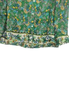 Floral Print Green Top