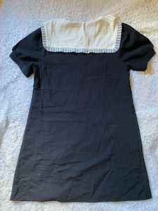 Korean Cute Black Dress