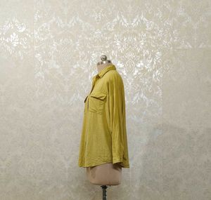 Olive Green Pocketed Shirt
