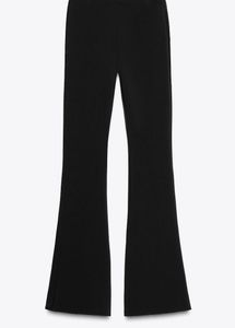 🔥 Black Flared Bootcut Trousers